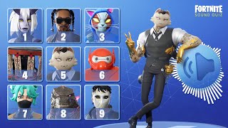 GUESS THE SKIN BY THE MUSICDANCE  7  FORTNITE CHALLENGE  tusadivi [upl. by Horwitz25]