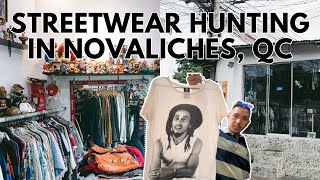 HIDDEN THRIFT STORE IN QC FULL OF RARE VINTAGE SHIRTS [upl. by Cherye]