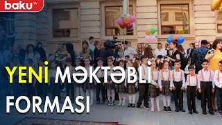 Yeni məktəbli formaları hazırlanır  Baku TV [upl. by Akinar787]