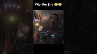 Iron Man Death Scene 😭😭  Avengers Endgameshort [upl. by Nerrual]