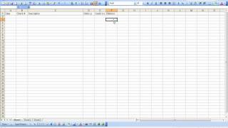 How to create an excel checkbook register [upl. by Karie]