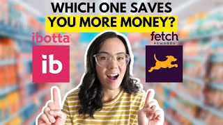 IBOTTA vs FETCH REWARDS which Cashback App saves you more MONEY [upl. by Nnylrats379]