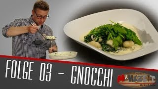 Mahlzeit Folge 03  Gnocchi mit Gorgonzolaspinat  Vegetarisch [upl. by Camden]