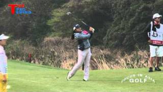 포커스인아시아 KLPGA KANG MIN JOO강민주 GOLF SWING 2011 [upl. by Euqinamod]