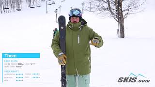 Thoms ReviewRossignol Experience 82 Ti Skis 2022Skiscom [upl. by Shelia]