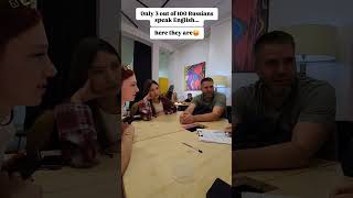 Only 3 out of 100 Russians speak English Here they are sochi englishclub englishpractice [upl. by Jean-Claude849]