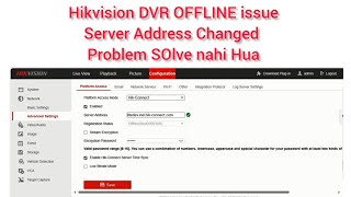 Hikvision DVR Online problem amp Solution in 5 min  Hikvision DVR hik connect offline problem [upl. by Anayeek]