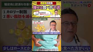 【医師解説ダイエット】糖尿病と肥満を改善する食事４つのポイント！詳しくは本編を見てね🧑‍⚕️ [upl. by Ennasirk]