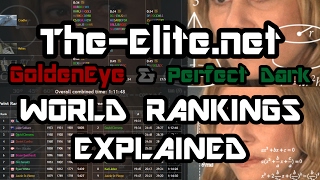 TheElitenet World Rankings Explained for GoldenEye 007 and Perfect Dark [upl. by Kcaz]