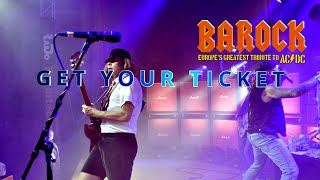 OBERHAUSEN Turbinenhalle 71224  ARE YOU READY  BAROCK⚡️ACDC  EUROPES GREATEST TRIBUTE ACDC [upl. by Reagen]