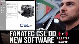 Fanatec CSL DD New Software Overview [upl. by Einatirb]