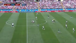 Alemania 0  1 México Gol del Chucky Lozano [upl. by Whetstone]