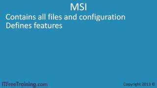 MCITP 70640 Group Policy Software Installation Introduction [upl. by Joselow]