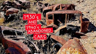 50 1930s amp 1940s Abandoned Cars Morenci AZ PT1 [upl. by Kenyon]