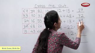 Solve The Sums Quickly  Addition Subtraction  Cross Me Out  Maths For Class 2 [upl. by Notnef]