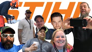 The Stihl Pro Influencer Event  Tour and Demo of Stihl Equipment [upl. by Ttessil848]