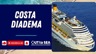 Conheça o Costa Diadema  O cruzeiro mais animado da temporada brasileira 2324 [upl. by Cahn]