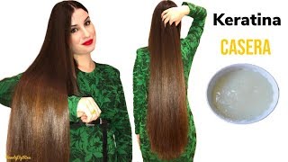 Keratina Casera Natural  Cabello Liso y Sedoso [upl. by Sharl]