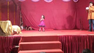 Saat samundar paar dance by 5yr old Nitya Amit Achari [upl. by Eada]