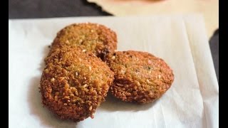 Falafel Recipe How to make the Arabic Falafel Recipe [upl. by Shanley692]