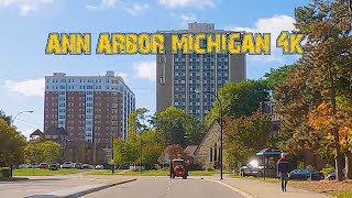 Michigans Most Prestigious City Ann Arbor Michigan 4K [upl. by Hilda]