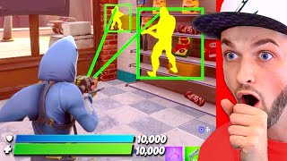 ULTIMATE HACKER in Fortnite Chapter 2 AIMBOT WALL HACK  MORE [upl. by Dibrin]