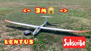 Multiplex Lentus is a Powerhouse on 4s🚀🛶✅ rcglider [upl. by Liw]