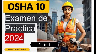 Examen de OSHA 10  25 Preguntas y Respuestas en Español [upl. by Nosmirc]