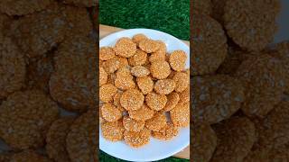 Til Rewari Recipe  Jaggery Til Rewari cookwithpinkisehgal rewari youtubeshorts homemade recipe [upl. by Nesnar]