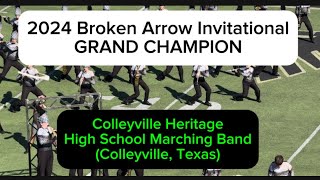 Colleyville Heritage High School Marching Band ColleyvilleTexas METAL GRAND CHAMPION [upl. by Annavoig]