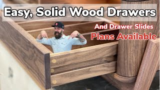 Build cabinets the easy way  How to Make Drawers [upl. by Vacuva990]