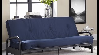 8in Navy Futon Mattress [upl. by Siuqaj285]