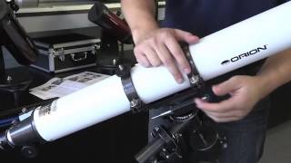 How to Set Up Orion AstroView 90mm Equatorial Refractor Telescope  Orion Telescopes [upl. by Fia694]