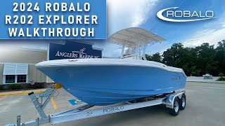 2024 Robalo R202 Explorer Walkthrough  Anglers Marine NC [upl. by Anisah254]