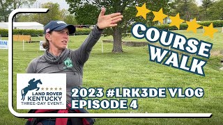 5 Course Walk at the 2023 Land Rover Kentucky Three Day Event [upl. by Lleryt727]