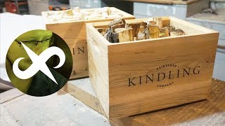 Kindling Crates made from pallets RAINSFORD005 [upl. by Danieu173]