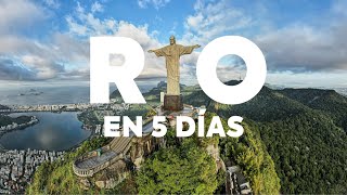 🟢 5 días en RÍO DE JANEIRO  👉 Qué Hacer Atractivos y Dónde Hospedarse 🇧🇷 [upl. by Pritchard]