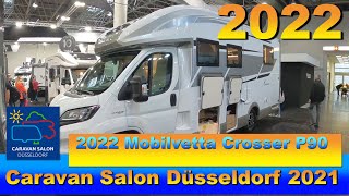 2022 Mobilvetta Crosser P90 Interior and Exterior walkaround Caravan Salon Düsseldorf 2021 [upl. by Yngad]