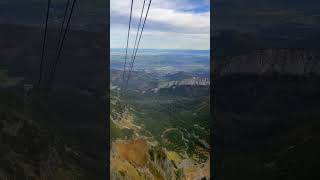 Beautiful views from the ski lift mountains nature rocks skilift travel hiking climbing [upl. by Knox]