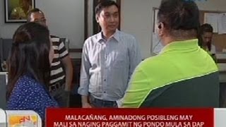 UB Malacañang aminadong posibleng may mali sa naging paggamit ng pondo mula sa DAP [upl. by Emyle217]