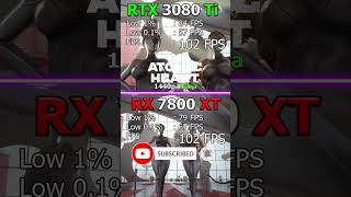 DLSS vs FSR RTX 3080 Ti 12 GB vs RX 7800 XT 16 GB  Whats Best for 2K [upl. by Anisamot]