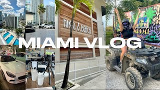 72 HOURS IN MIAMI🌴I like outta town Luxury HotelLuxury CarATVNikki BeachEating out  more [upl. by Kenn]