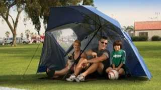 Review  SportBrella XL Portable Sun and Weather Shelter Umbrella [upl. by Lauralee392]