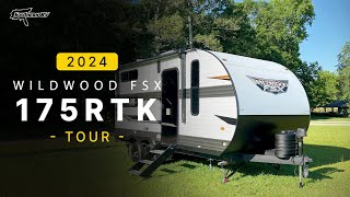 2024 Forest River Wildwood FSX MAX 175RTK Toy Hauler at Southern RV [upl. by Ellednahc]