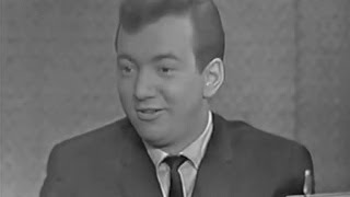 Whats My Line  Bobby Darin Joey Bishop panel Feb 26 1961 [upl. by Hadnama]