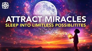 Manifest Miracles While You Sleep Guided Meditation to Attract Miracles Law of Attraction [upl. by Keemahs]