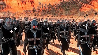 Ayyubid Sultanate Vs Crusaders Battle of Hattin 1187  Cinematic [upl. by Ripley]