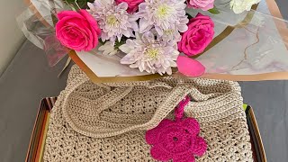 Sac en crochet 💯 Faitmain 🧶 [upl. by Ludwigg]