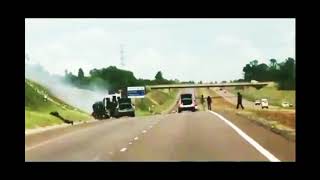 Robbers blow up an Cash in Transit G4S Van [upl. by Ailel186]