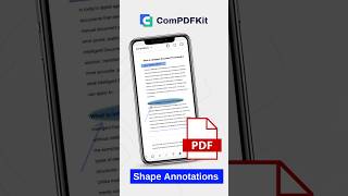 Add Shape Annotations to PDF on Android Without Adobe Abocrat [upl. by Neil]